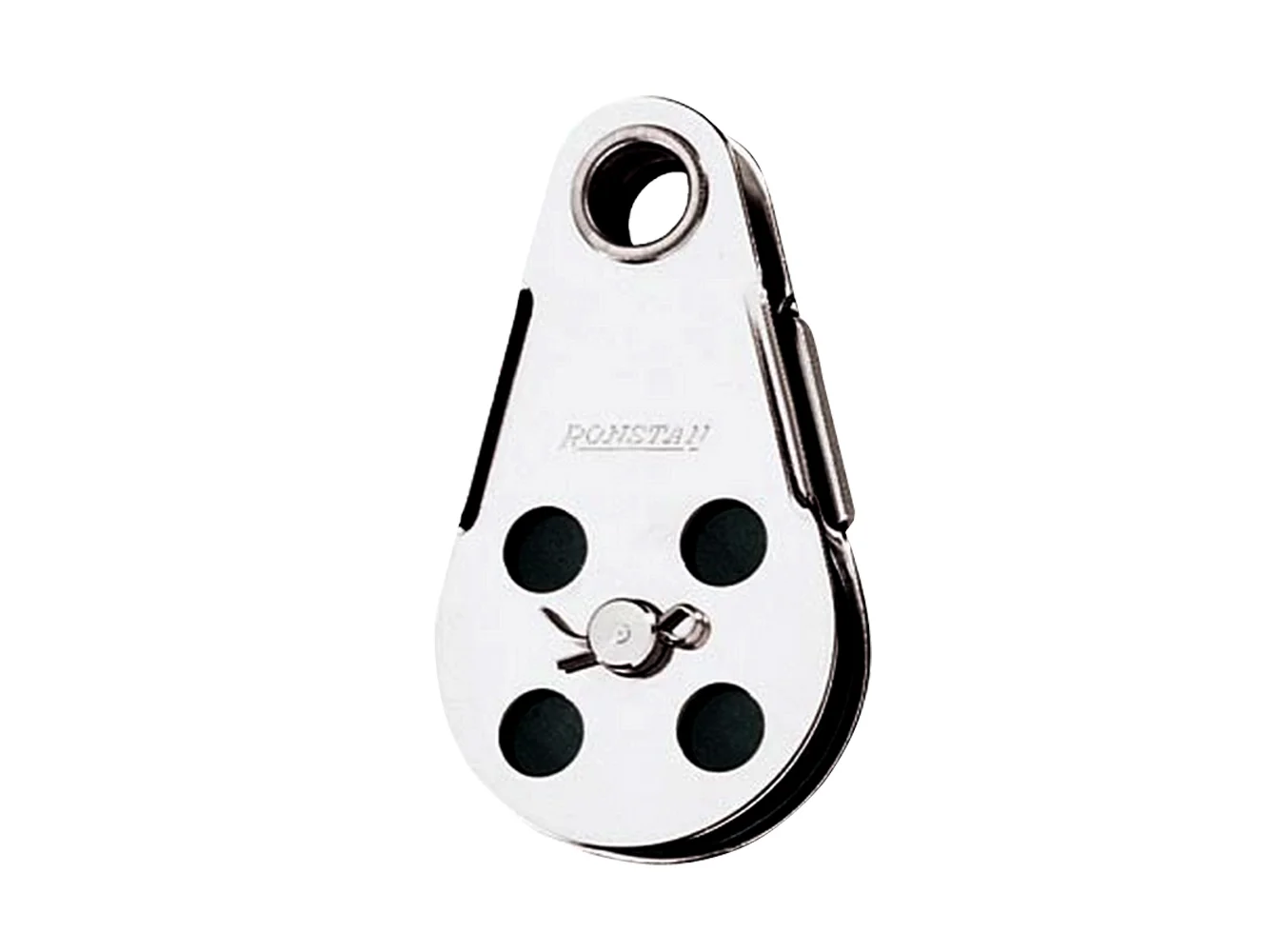 Ronstan Wire Block - Tubular Rivet Head w/Removable Nylatron® Sheave - 45mm (1-3/4") Sheave Diameter