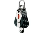 Ronstan Series 20 Ball Bearing Block - Triple - Becket - 2-Axis Shackle Head