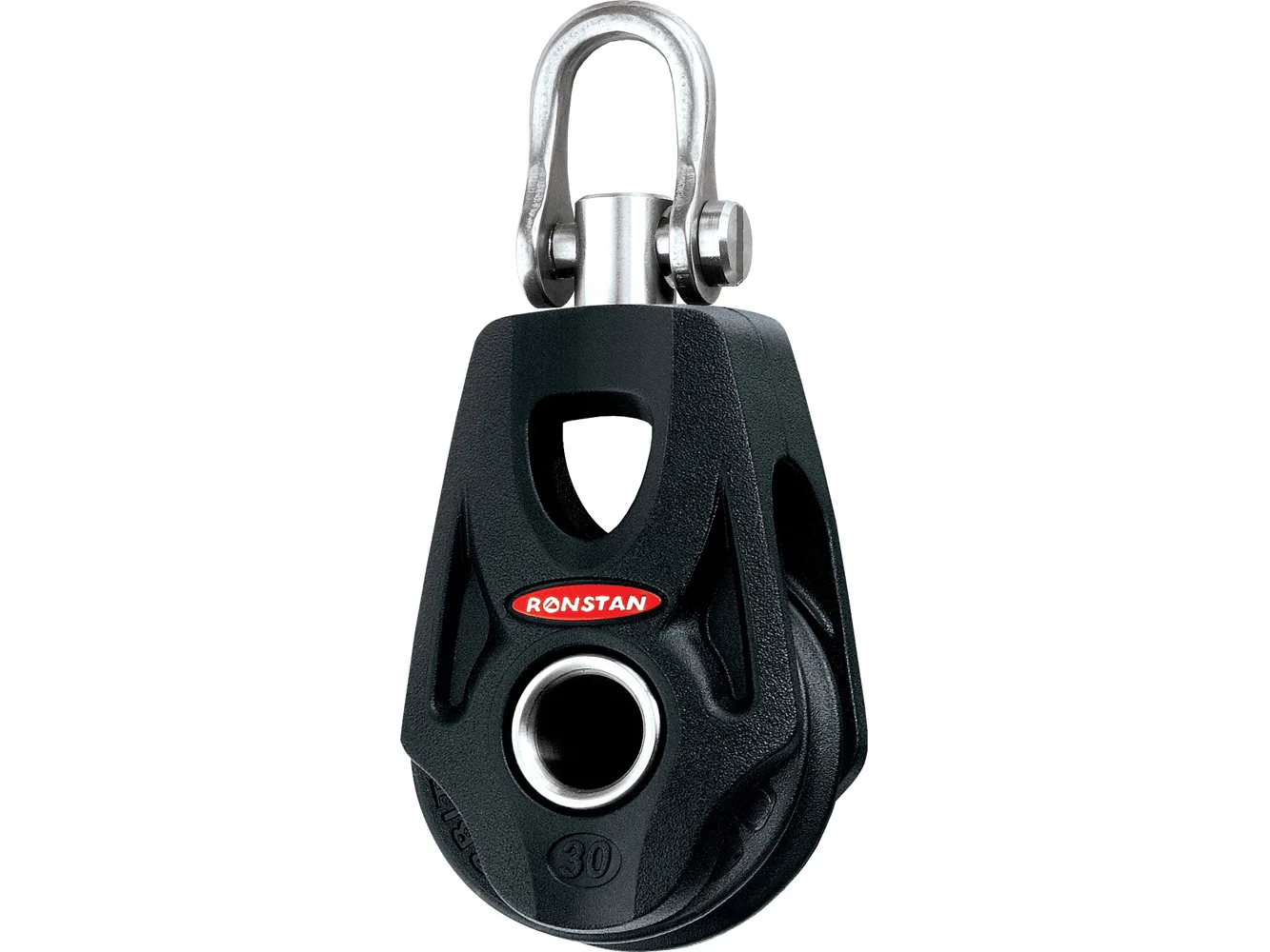 Ronstan Series 30 Ball Bearing Orbit Block - Single - Becket - Swivel Shackle Head