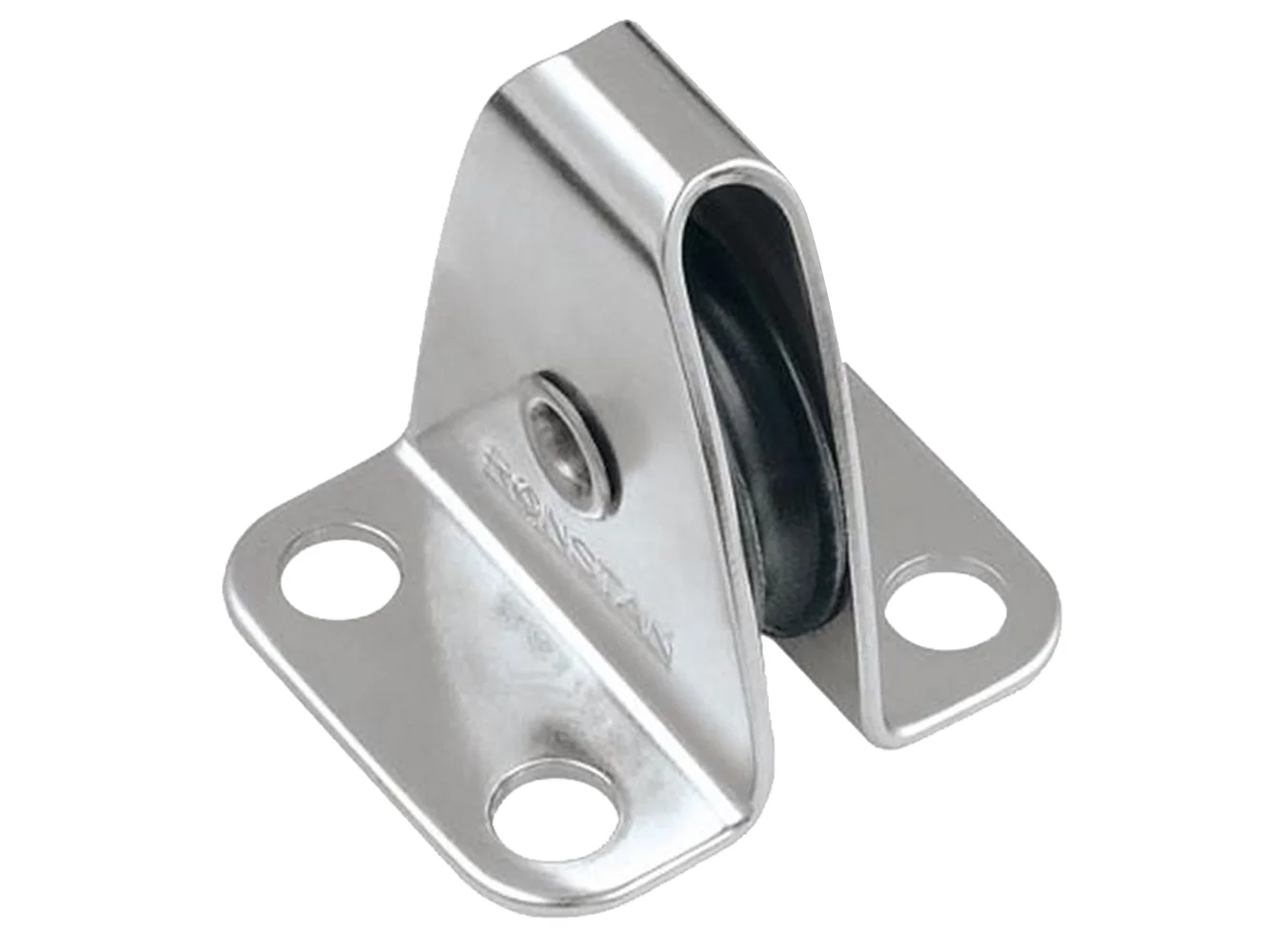 Ronstan Nylatron Sheave Box - Single Upright Lead Block