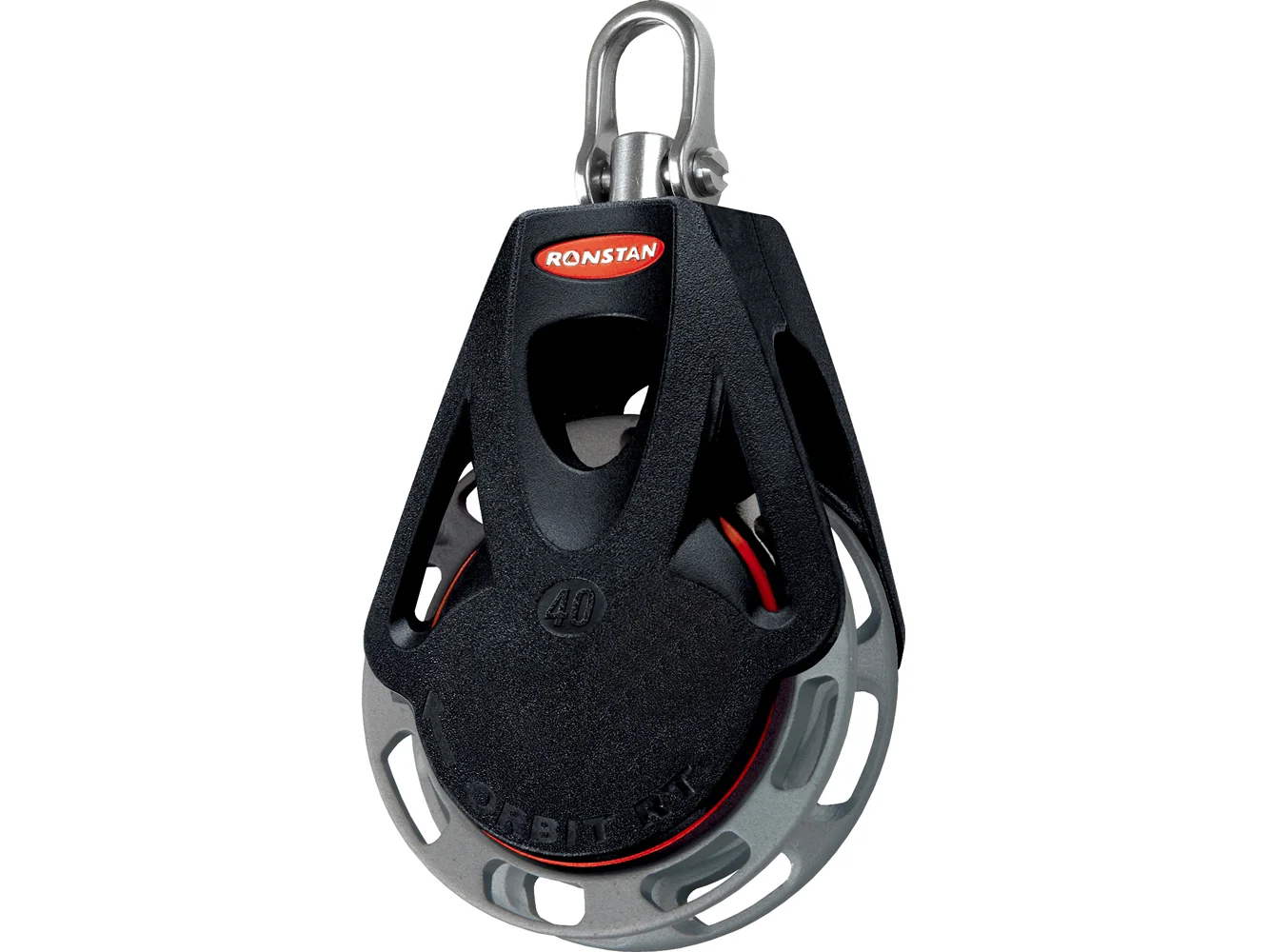 Ronstan Series 40 Ratchet Orbit Block - Single - Auto - Swivel Shackle Head