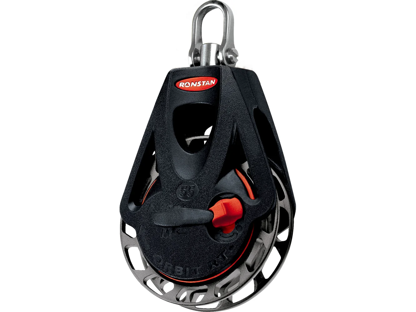 Ronstan Series 55 Ratchet Orbit Block - Single - Swivel Head - Auto & Manual