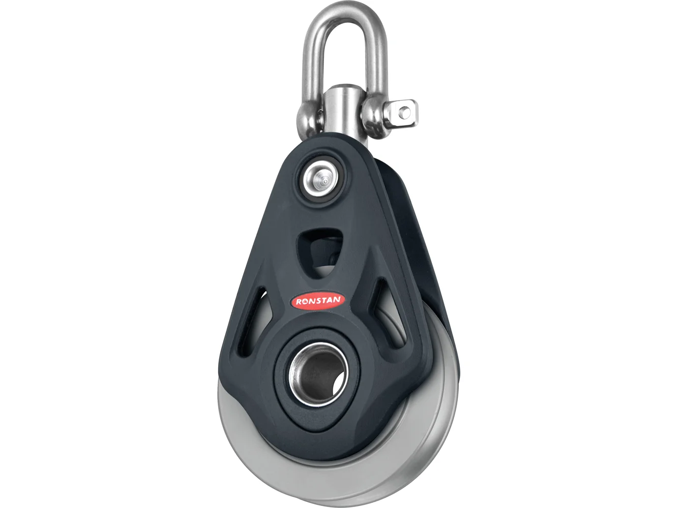 Ronstan Series 75 Core Block - Single - Aluminum Rope/Wire Sheave