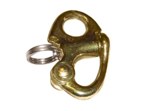 Ronstan Brass Snap Shackle - Fixed Bail - 41.5mm (1-5/8") Length