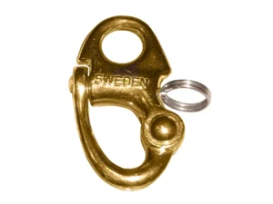 Ronstan Brass Snap Shackle - Fixed Bail - 59.3mm (2-5/16") Length