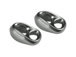 Ronstan Shock - 3/16" Line - 1/4" Webbing - Grey - Pair
