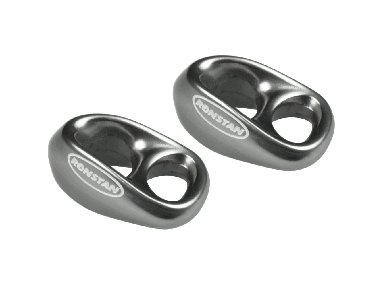 Ronstan Shock - 3/16" Line - 1/4" Webbing - Grey - Pair