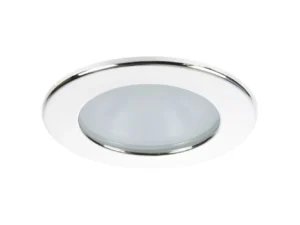 Quick Kai XP Downlight LED - 4W, IP66, Spring Mounted - Round White Bezel, Round Daylight Light