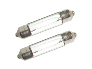 Perko Double Ended Festoon Bulbs - 12V, 10W, .74A - Pair