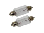 Perko Double Ended Festoon Bulbs - 12V, 15W, .97A - Pair