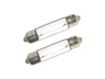 Perko Double Ended Festoon Bulbs - 12V, 10W, .80A - Pair