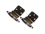 Perko Chrome Plated Brass 3/8" Inset Hinges