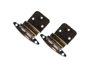 Perko Chrome Plated Brass 3/8" Inset Hinges