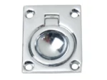 Perko Flush Ring Pull - Chrome Plated Zinc