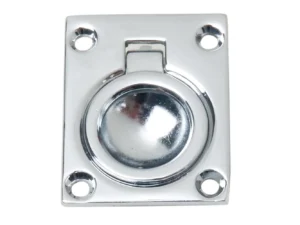 Perko Flush Ring Pull - Chrome Plated Zinc
