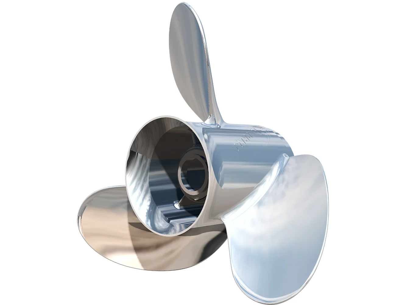 Turning Point Express® Mach3™ - Left Hand - Stainless Steel Propeller - EX-1421-L - 3-Blade - 14.25" x 21 Pitch
