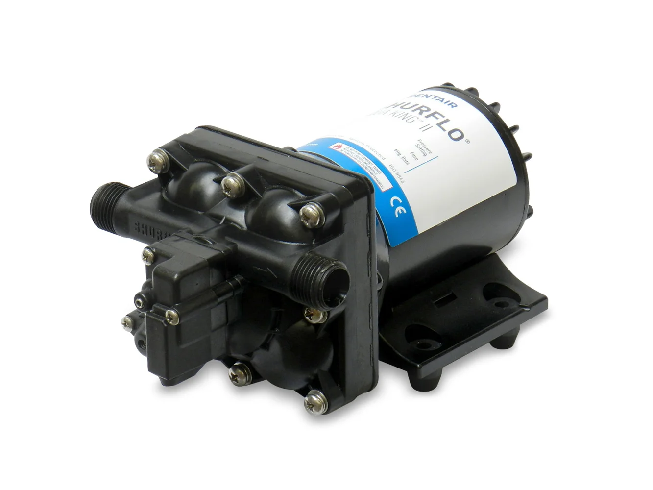 Shurflo by Pentair AQUA KING™ II Standard Fresh Water Pump - 12 VDC, 3.0 GPM