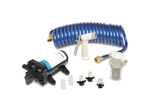 Shurflo by Pentair PRO WASHDOWN KIT™ II Ultimate - 12 VDC - 5.0 GPM - Includes Pump, Fittings, Nozzle, Strainer, 25' Hose