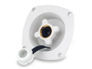 Shurflo by Pentair Pressure Reducing City Water Entry - Wall Mount - Gel White
