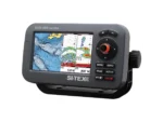 SI-TEX SVS-560CF-E Chartplotter - 5" Color Screen w/External GPS & Navionics+ Flexible Coverage