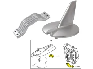 Tecnoseal Anode Kit - Yamaha 200-250 HP - Magnesium