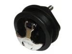 Whitecap T-Handle Latch - Chrome Plated Zamac/Black Nylon - No Lock - Freshwater Use Only