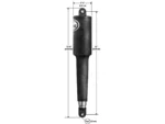 Lenco 102 Series Standard Actuator - 24V - 4-1/4" Stroke