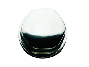 Schmitt Marine Faux Center Nut - Stainless Steel - 1/2" and 5/8" M12 Base Included f/Cast Steering Wheels