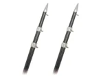 Rupp Top Gun Outrigger Poles - Telescopic - Carbon Fiber - 18'