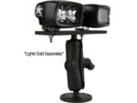 RIGID Industries RAM Bolt Down 3.7" Arm - 6.25" x 2" Plate