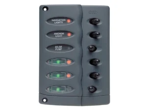 BEP Contour Switch Panel - Waterproof 6 Way