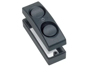 BEP Contour 1100 Series Double Interior Switch - On/Off - Black