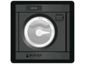 Blue Sea 1139 DC M-Series Black Panel Square