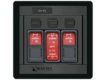 Blue Sea 1147 Remote Control Panel w/(2)2145 & (1)2146 Remote Control Contura Switch