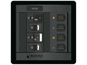 Blue Sea 1522 360 Panel Dual Bilge Pump Control