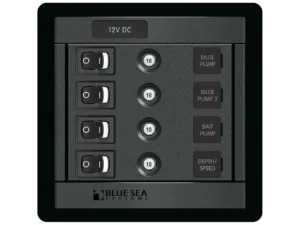 Blue Sea 1455 4 Position Switch CLB Square