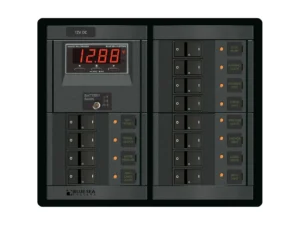 Blue Sea 1217 12V DC 12 Position w/Digital Meter