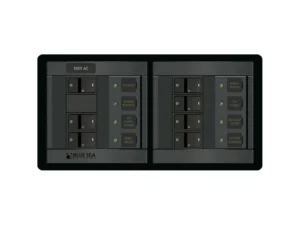 Blue Sea 1230 120V AC Main + 6 Positions - Horizontal