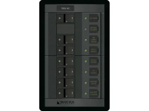 Blue Sea 1202 120V AC Main + 6 Positions - Vertical