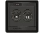 Blue Sea 1478 360 Panel - 12V DC Socket & Dual USB Charger