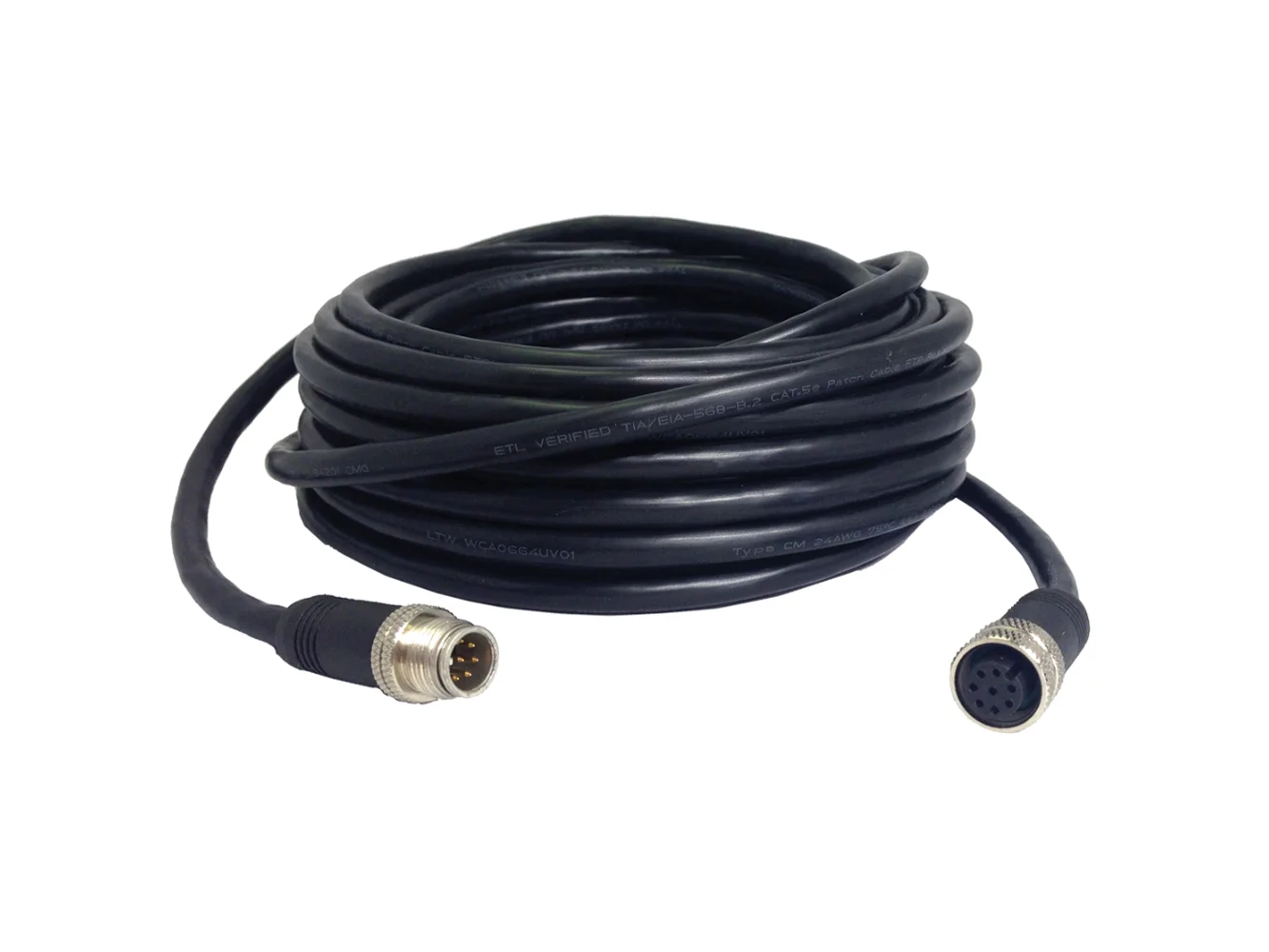 Humminbird AS ECX 30E Ethernet Cable Extender - 8-Pin - 30'