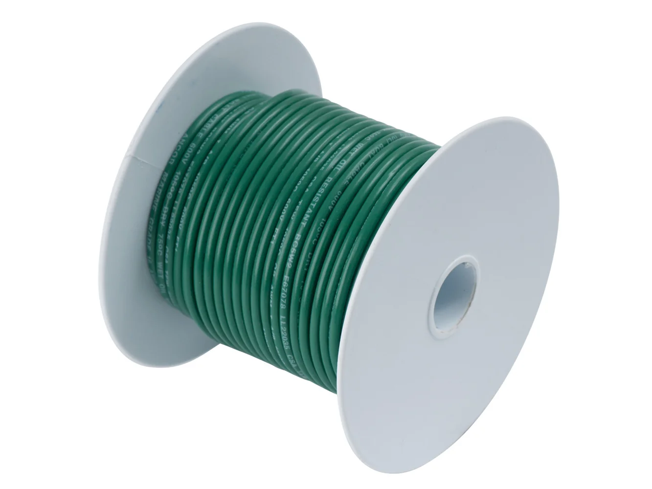 Ancor Green 14AWG Tinned Copper Wire - 100'