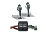 Lenco 9" x 12" Standard Trim Tab Kit w/Double Rocker Switch