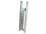 C.E. Smith Vertical Bunk Bracket Lanced - 9-1/2"