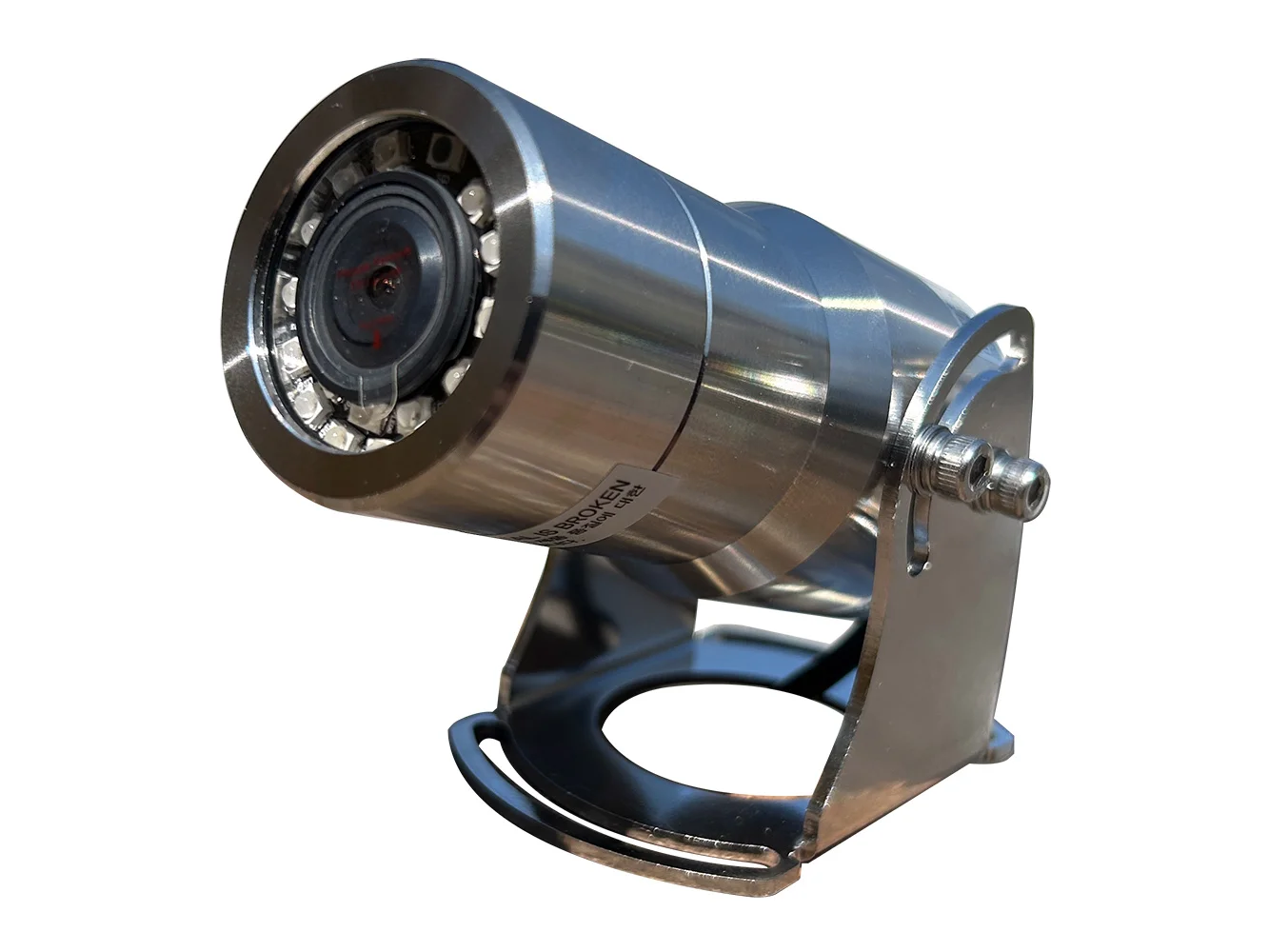 Iris 316 Stainless Steel Marine Camera  - TVL - Wide Angle - Reversible - Nitrogen Purged - Infrared