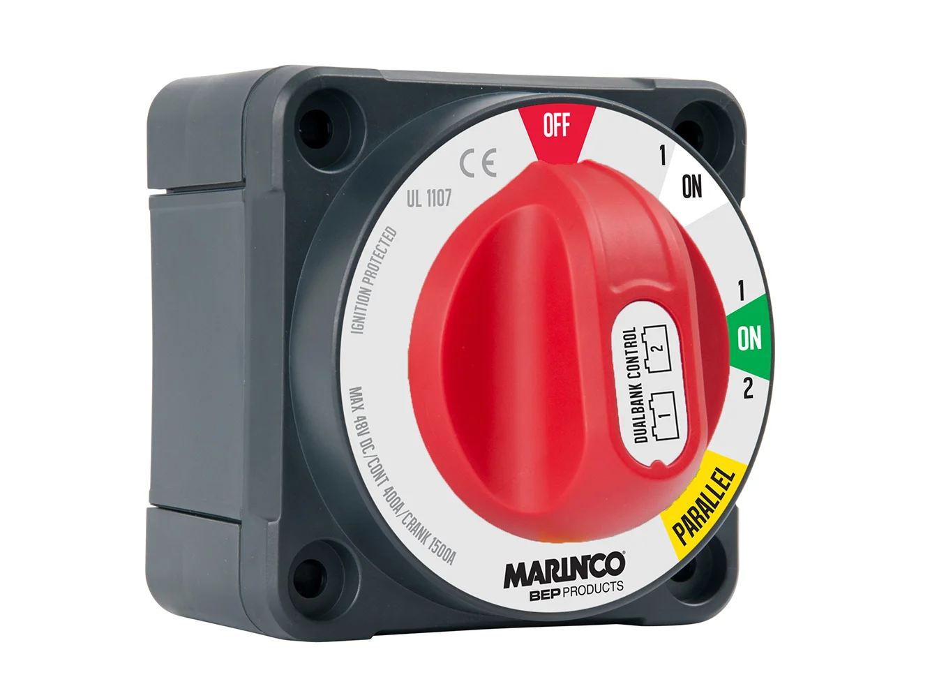 BEP Pro Installer 400A Dual Bank Control Switch - MC10
