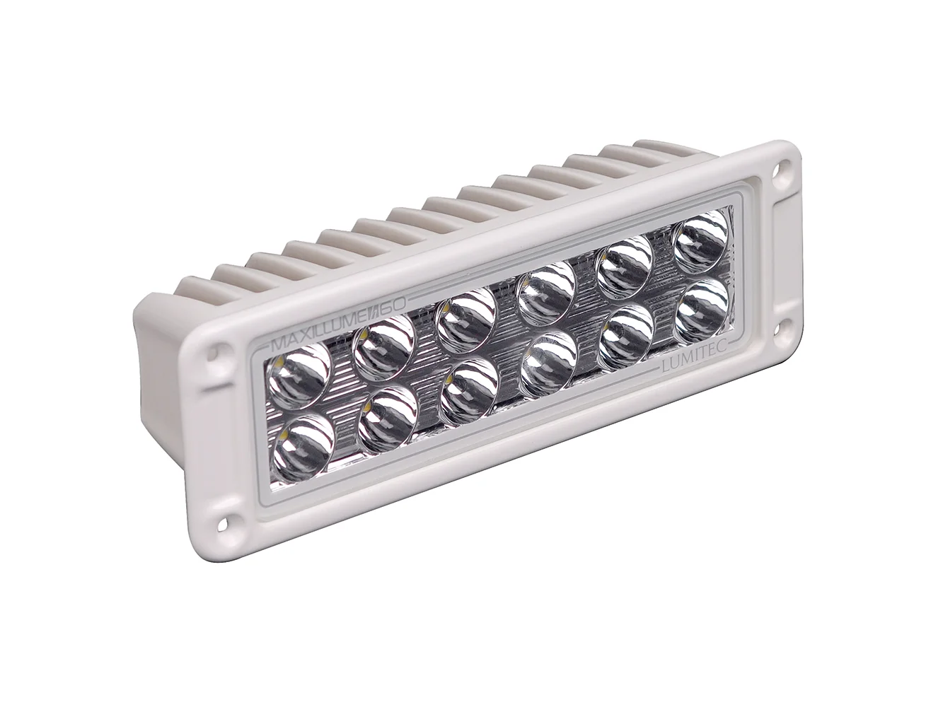 Lumitec Maxillumeh60 - Flush Mount Flood Light - White Housing - White Dimming