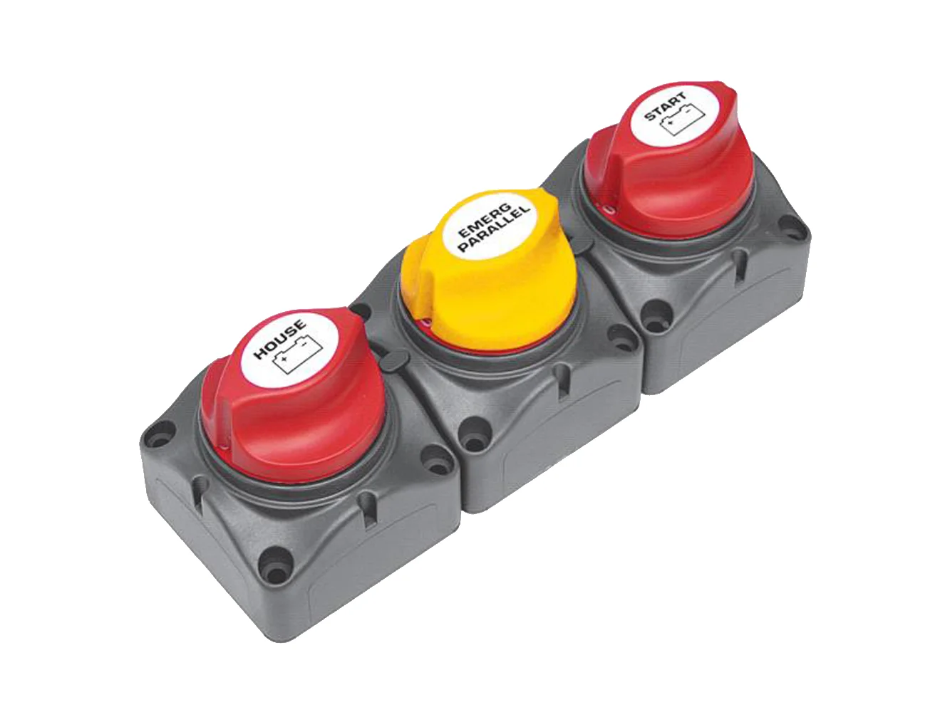 BEP Battery Distribution Cluster f/Single Engine w/Two Dedicated Battery Banks - Horizontal Mounting