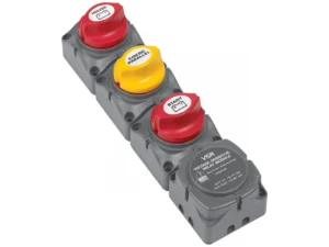 BEP Vertical Battery Switch Cluster w/DVSR - 1 Engine/2 Batteries