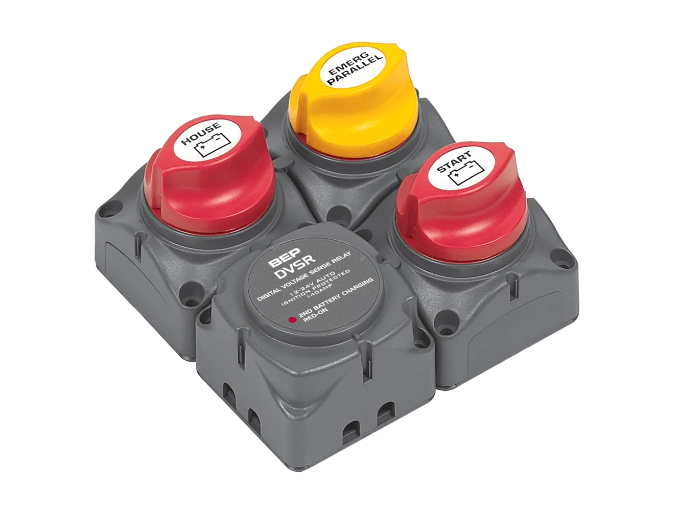 BEP Square Battery Distribution Cluster f/Single Engine w/Two Battery Banks